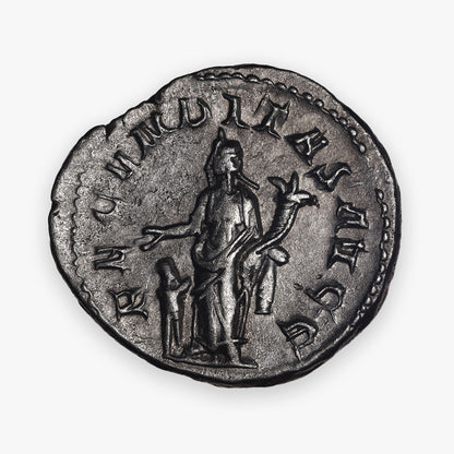 249-251 AD Roman Imperial (Herennia Etruscilla) AR (Silver) Antoninianus - Approx. Choice VF