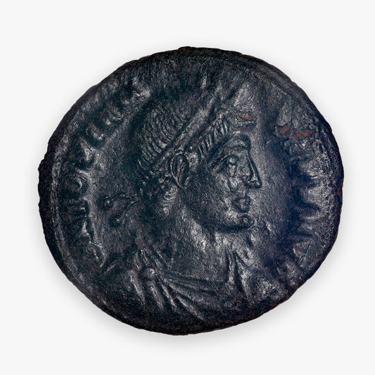 363-364 AD Roman Imperial (Jovian) AE Follis - Siscia Mint - Approx. Choice VF; rare