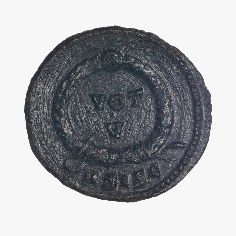 363-364 AD Roman Imperial (Jovian) AE Follis - Siscia Mint - Approx. Choice VF; rare